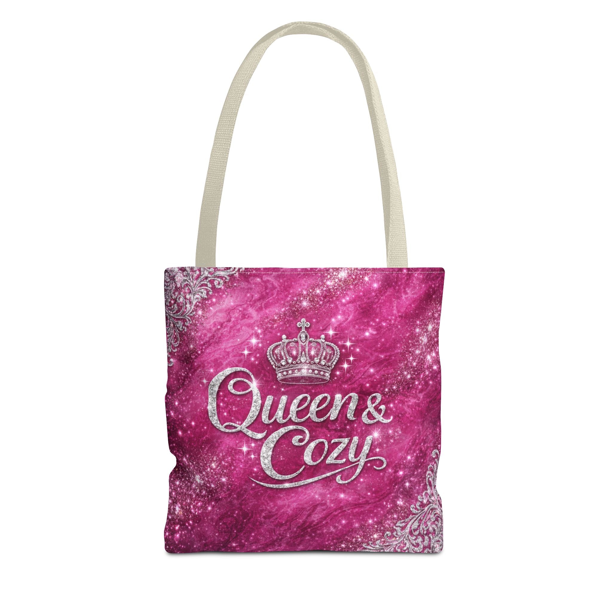 Queen & Cozy Vaaleanpunainen Ostoskassi