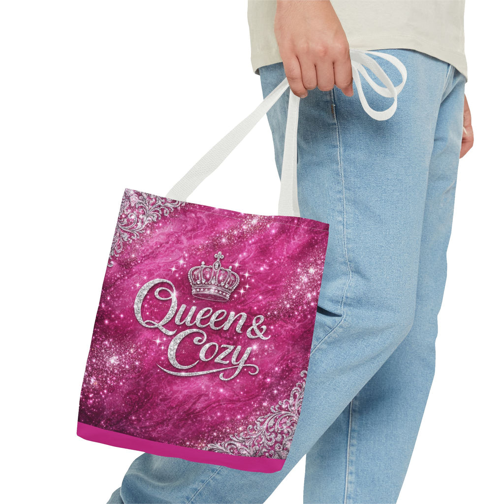 Queen & Cozy Vaaleanpunainen Ostoskassi