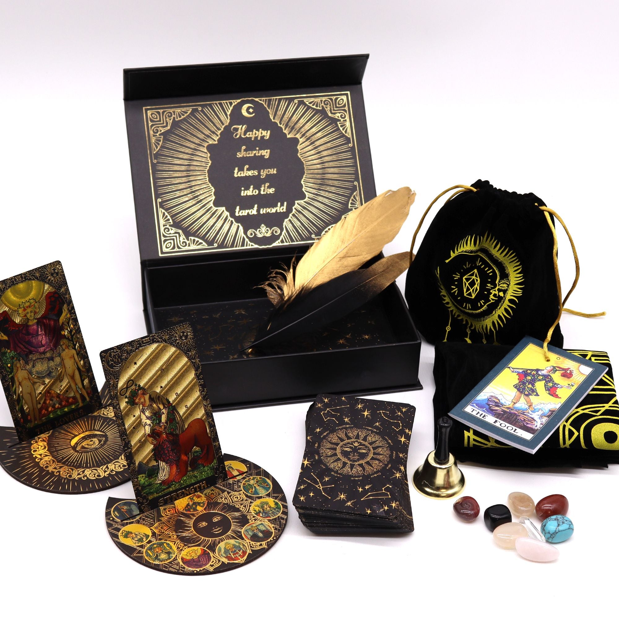 Gold Foil Tarot – Taikuus alkaa – Lahjasetti