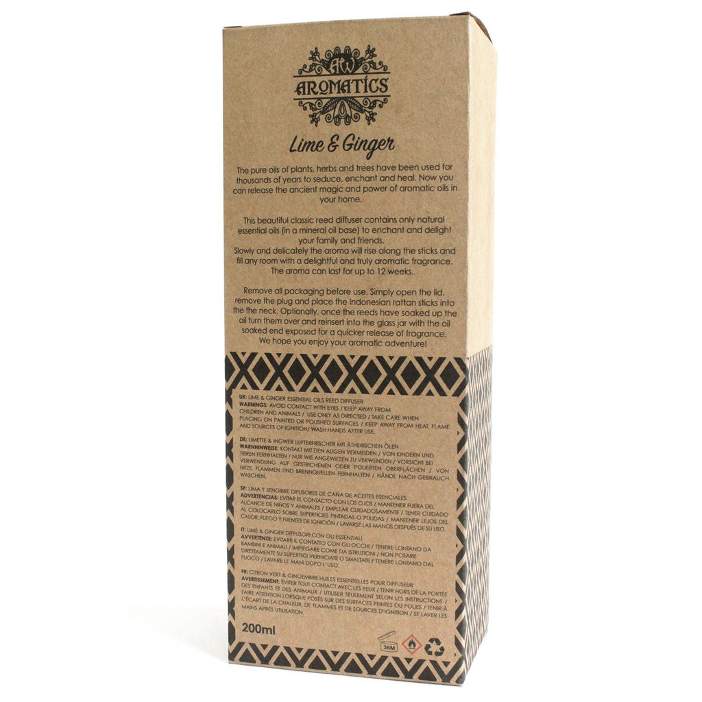 Lime & Ginger Huonetuoksu – Tuoksutikut 200ml