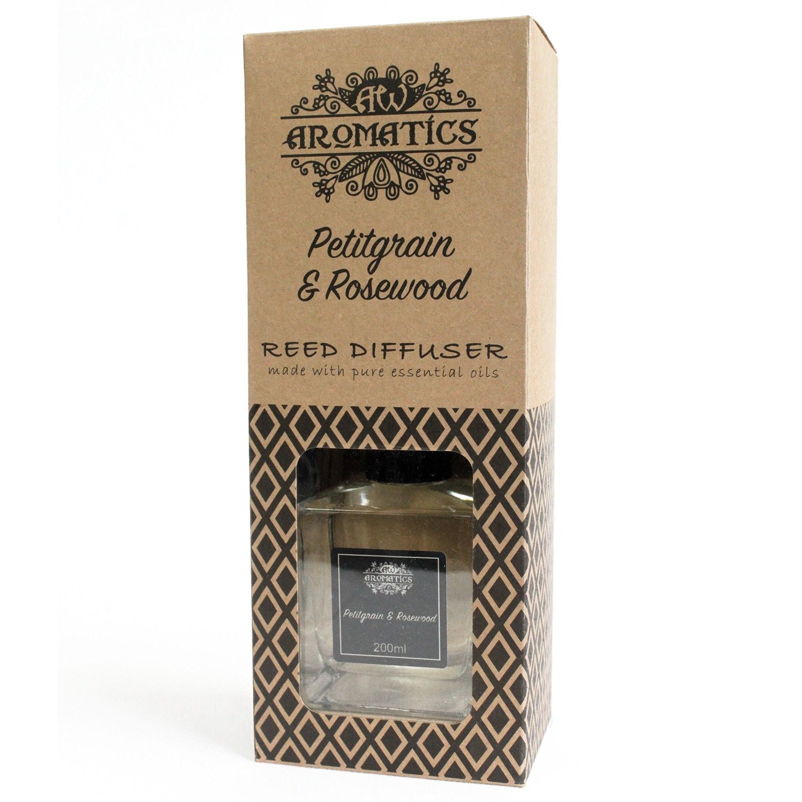 Petitgrain & Rosewood Huonetuoksu – Tuoksutikut 200ml