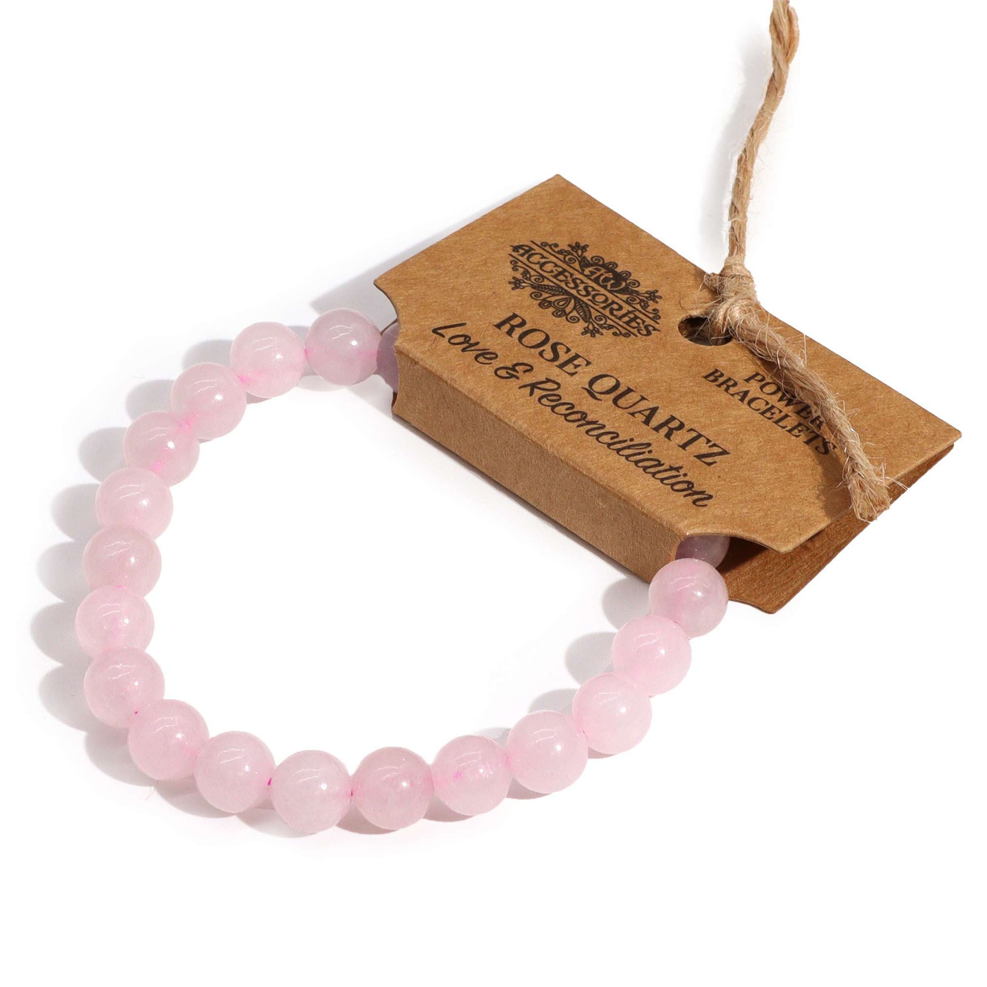 Ruusukvartsi-rannekoru – Power Bracelet