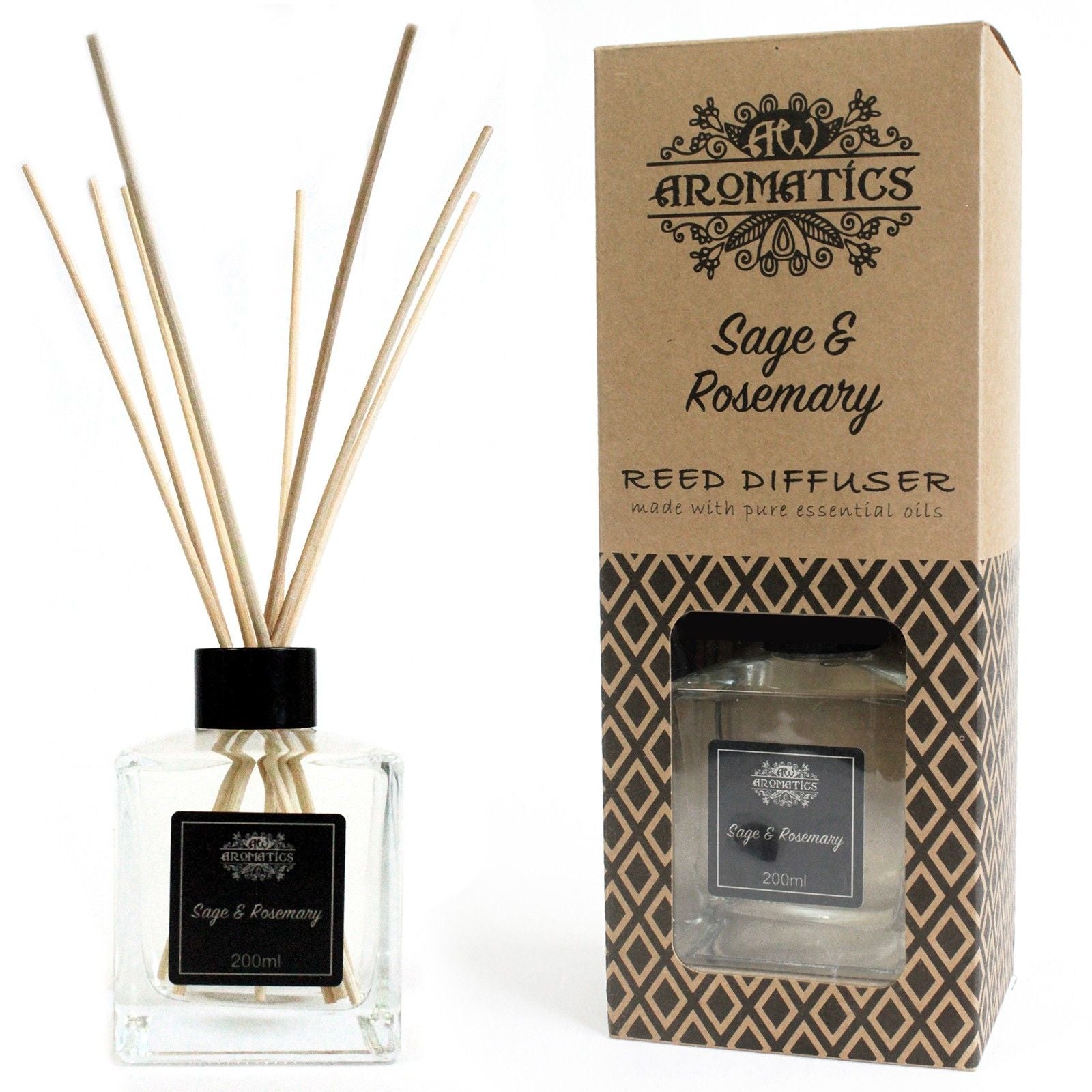 Sage & Rosemary Huonetuoksu – Tuoksutikut 200ml