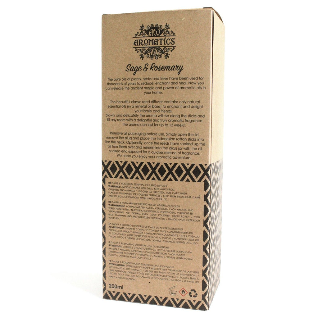 Sage & Rosemary Huonetuoksu – Tuoksutikut 200ml