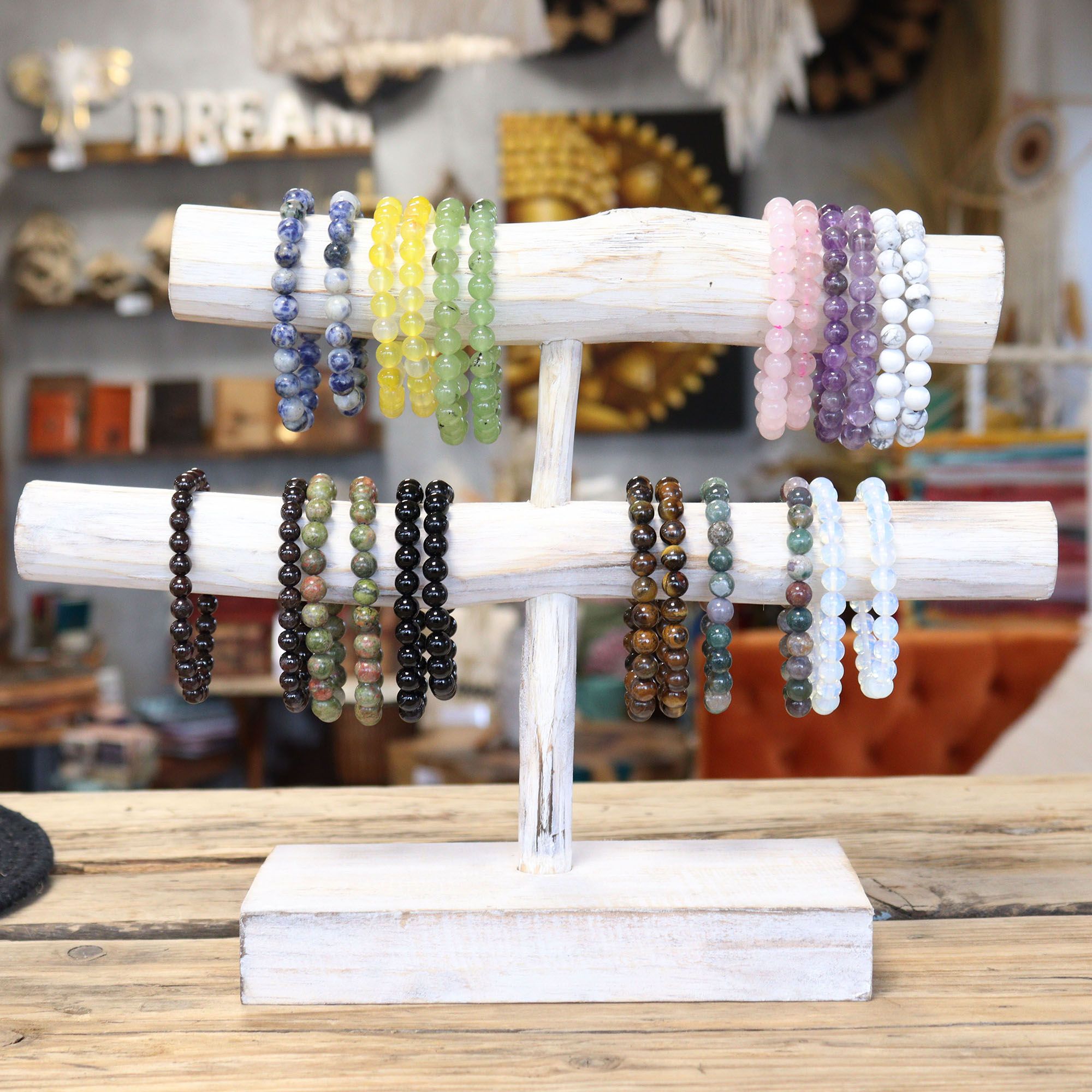 Ruusukvartsi-rannekoru – Power Bracelet