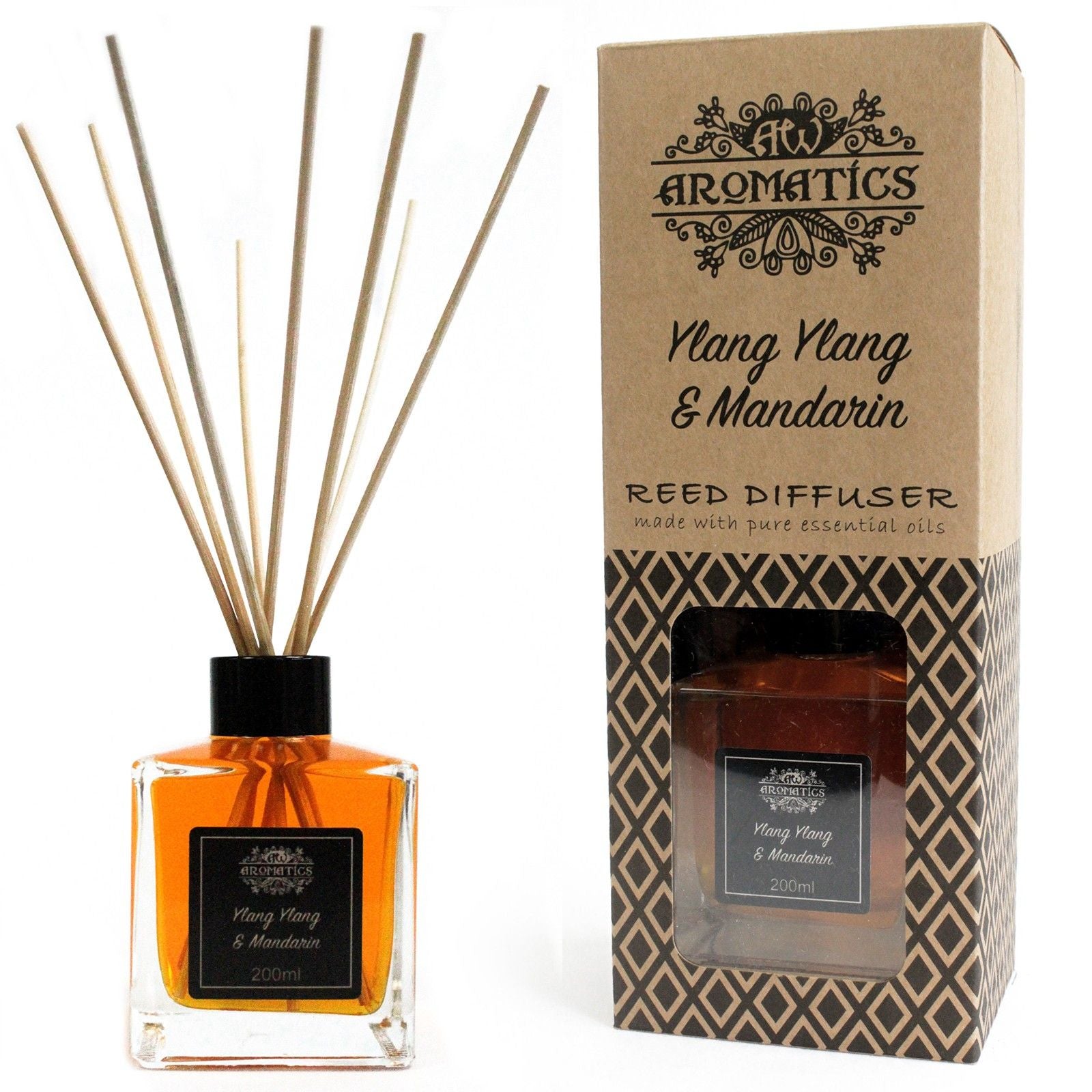 Ylang Ylang & Mandarin Huonetuoksu – Tuoksutikut 200ml