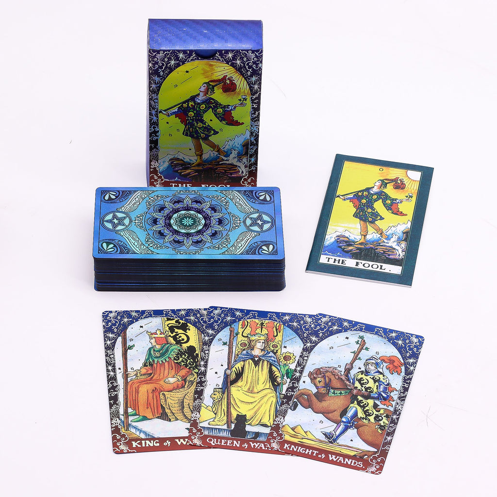 Blue Foil Tarot – Mandala – Korttisetti ja opas