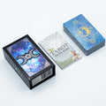Blue Foil Tarot – Kuunkasvot – Korttisetti ja opas