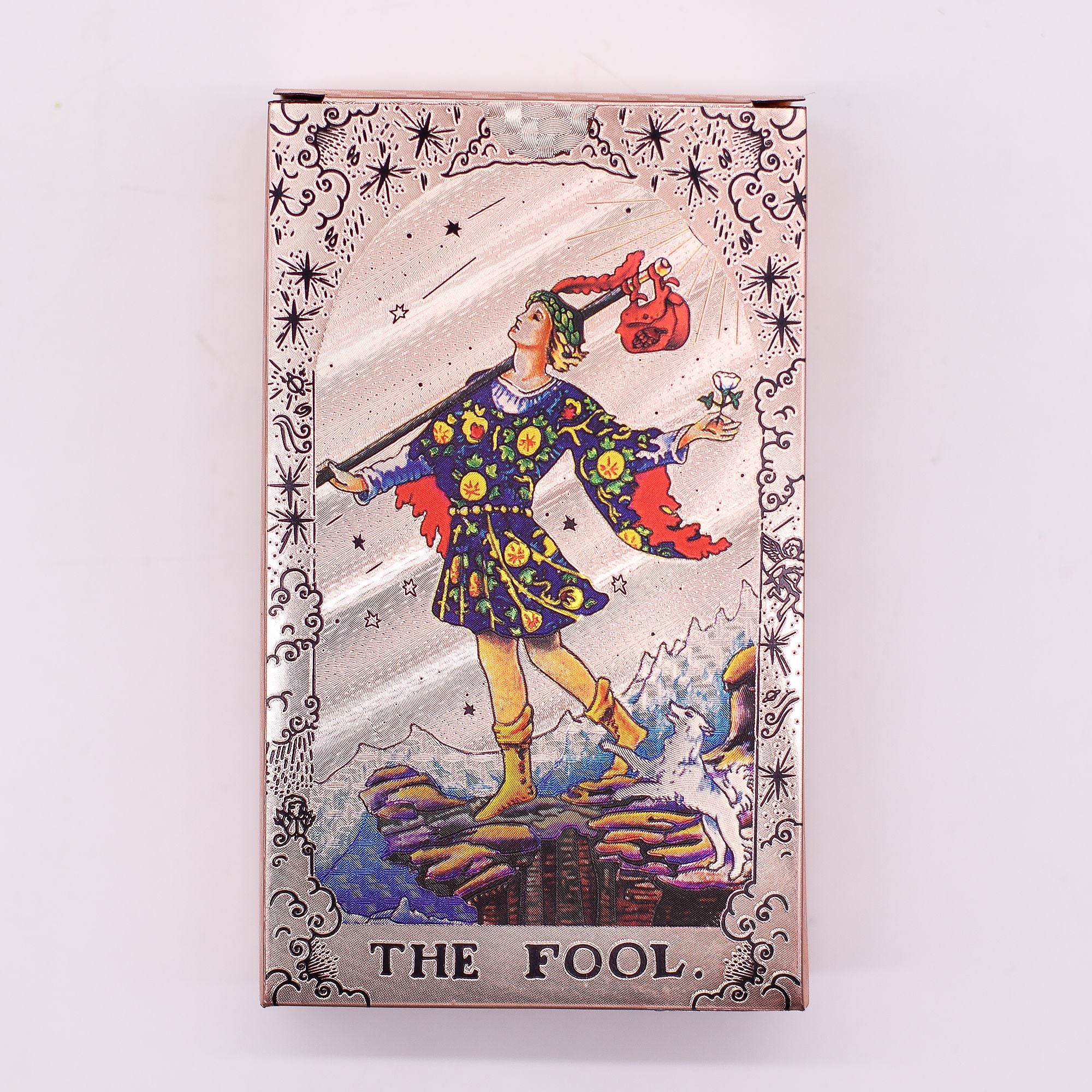 Rose Gold Foil Tarot – Moon Phase – Korttisetti ja opas