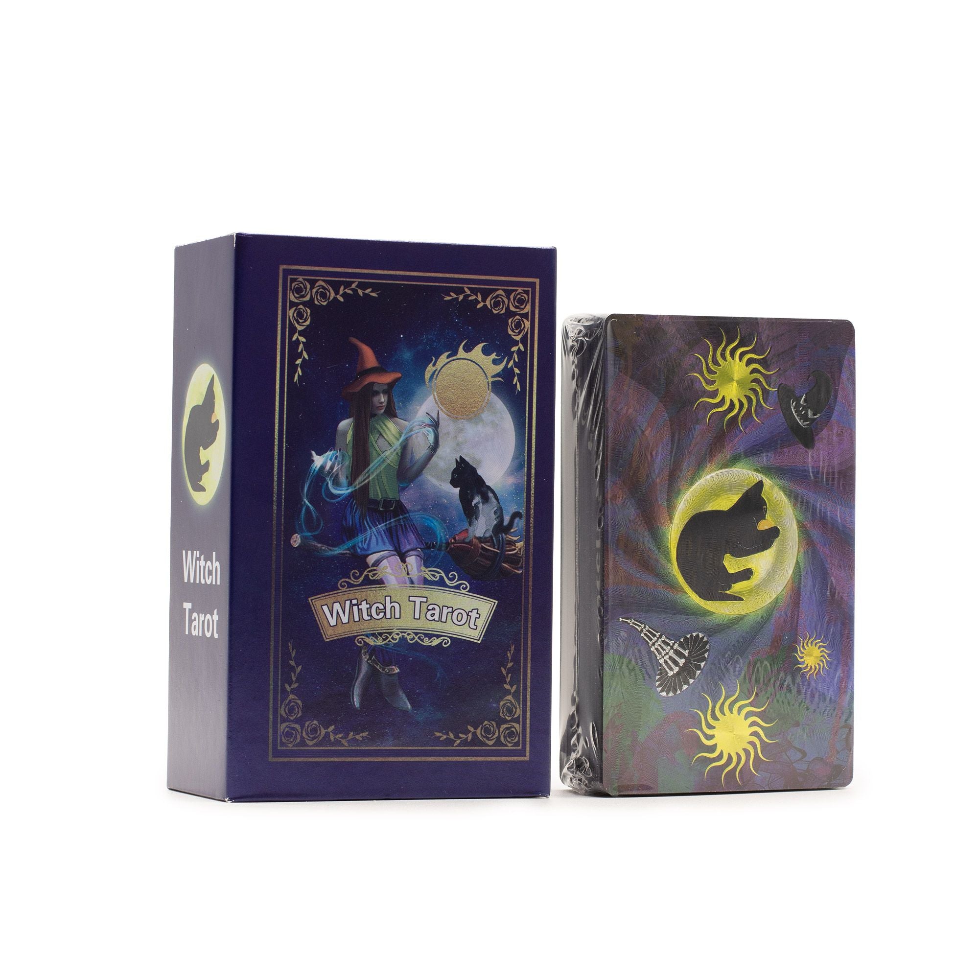 Purple Foil Tarot – Witch Tarot – Korttisetti ja opas