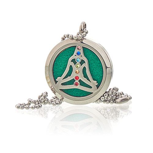 Aromaterapiadiffuusori-kaulakoru – Yoga Chakra 30mm