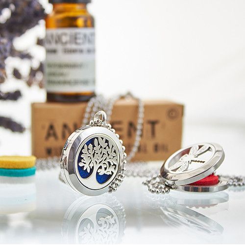 Aromaterapiadiffuusori-kaulakoru – Yoga Chakra 30mm