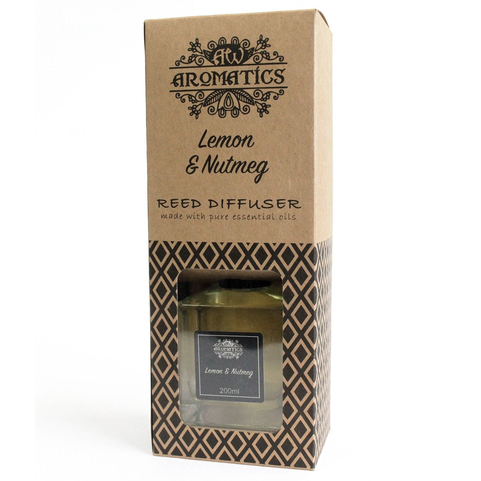 Lemon & Nutmeg Huonetuoksu – Tuoksutikut 200ml